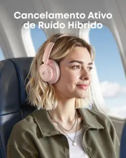 soundcore Q30 da Anker, Fone de Ouvido Bluetooth Sem Fio, ANC Híbrido Ativo — imagem 4