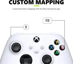Controle Sem Fio Microsoft Xbox - Branco — imagem 5
