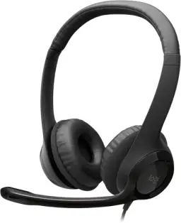 Headset com fio USB Logitech H390 com Almofadas Confortáveis — imagem 3
