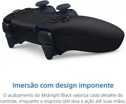Controle sem fio DualSense Midnight Black — imagem 6
