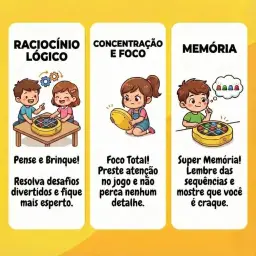 Jogo da Velha Eletrônico, Jogo da Velha Raciocínio Lógico, Jogo da Memória — imagem 5