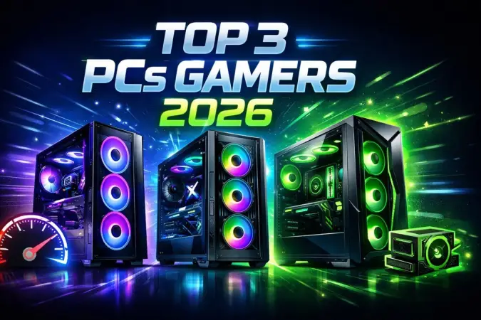 Melhores PCs Gamers para Julho de 2026: Top 3 Custo-Benefício