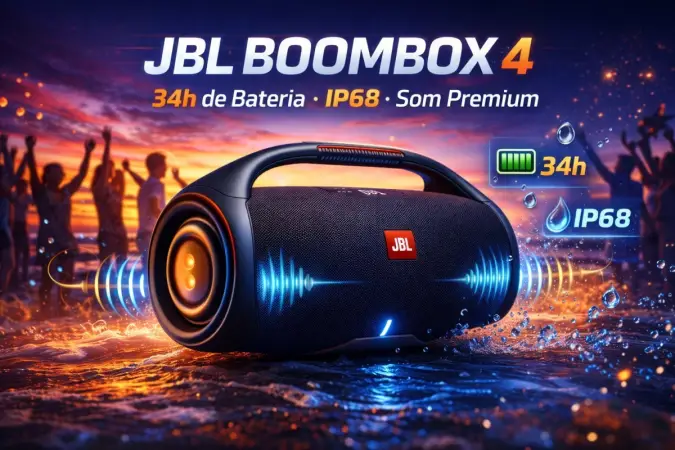 JBL Boombox 4: Review da Melhor Caixa de Som Portátil para o Seu Julho de 2026