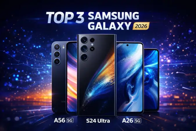Top 3 Samsung Galaxy para Julho 2026: Qual o Melhor para Você?