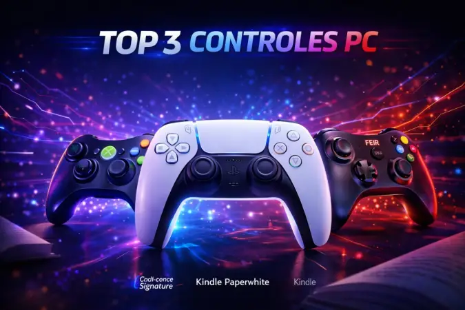 Melhores Controles para PC em 2026: DualSense, Xbox 360 e Mais!