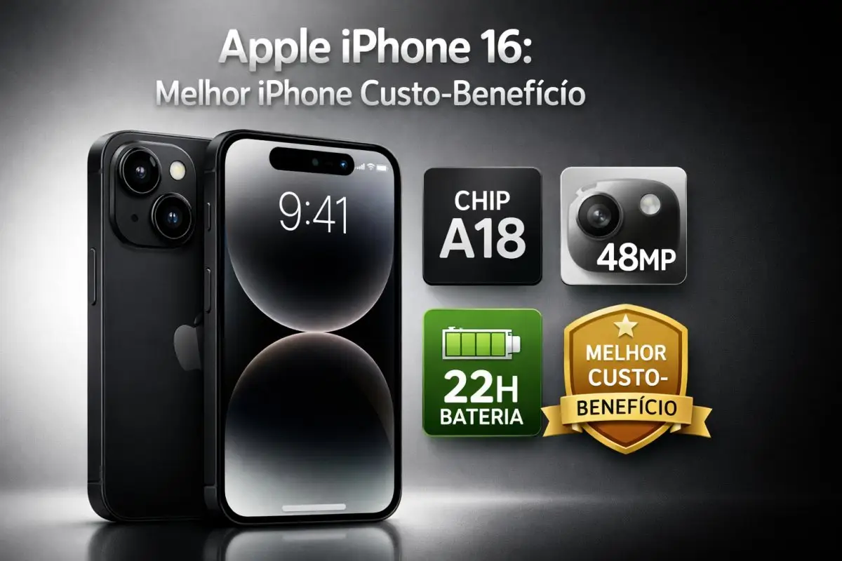 iPhone 16: Análise Detalhada e Custo-Benefício Imperdível (Julho 2026)