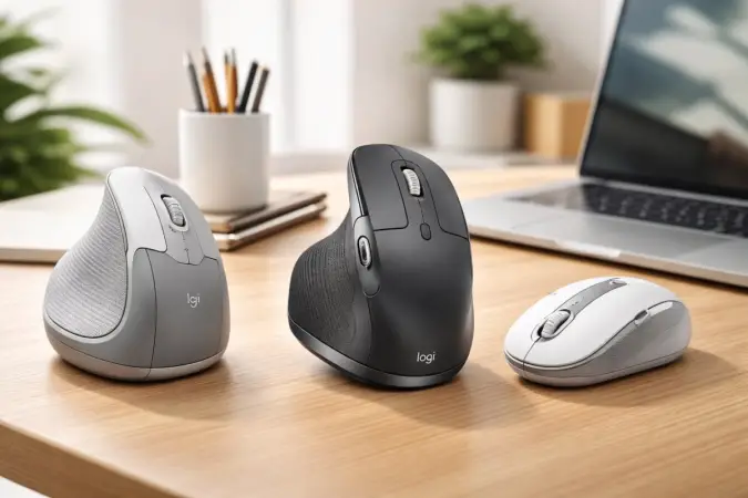 Top 3 Mouses Ergonômicos Logitech para Produtividade em 2026