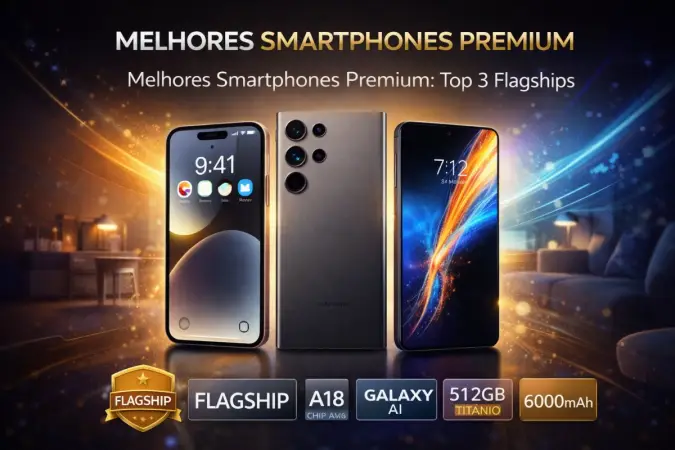 Melhores Smartphones Premium: Top 3 Flagships