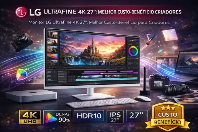 Monitor LG UltraFine 4K: a melhor tela para criadores?