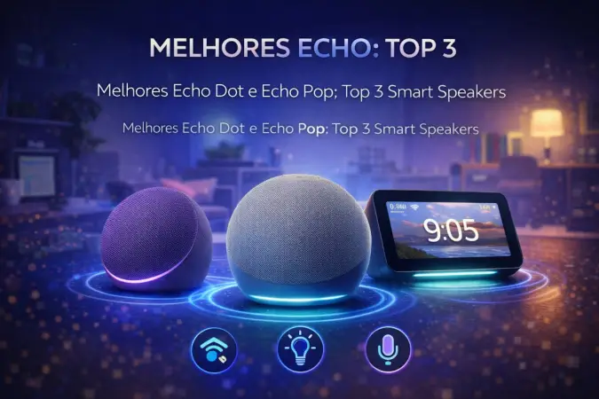 Echo Pop, Dot ou Show 5: Qual smart speaker Amazon escolher?