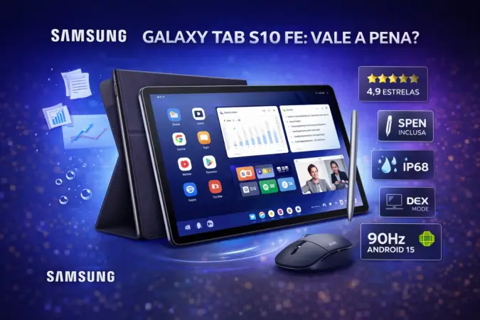 Samsung Galaxy Tab S10 FE: review completo do tablet