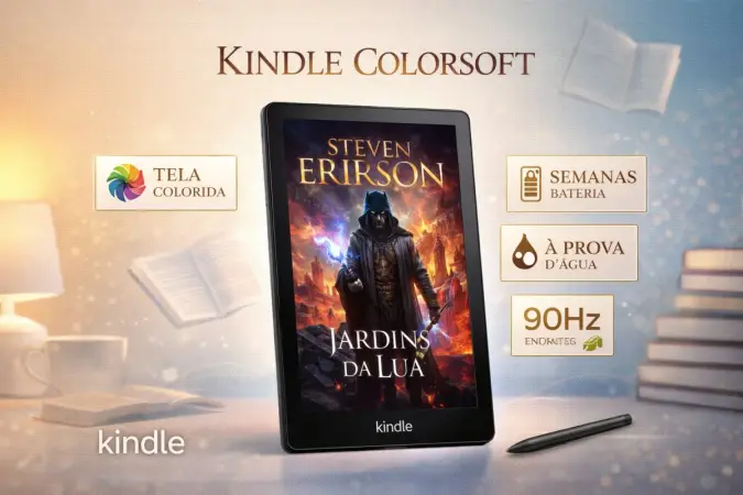 Kindle Colorsoft: o e-reader com tela colorida vale a pena?