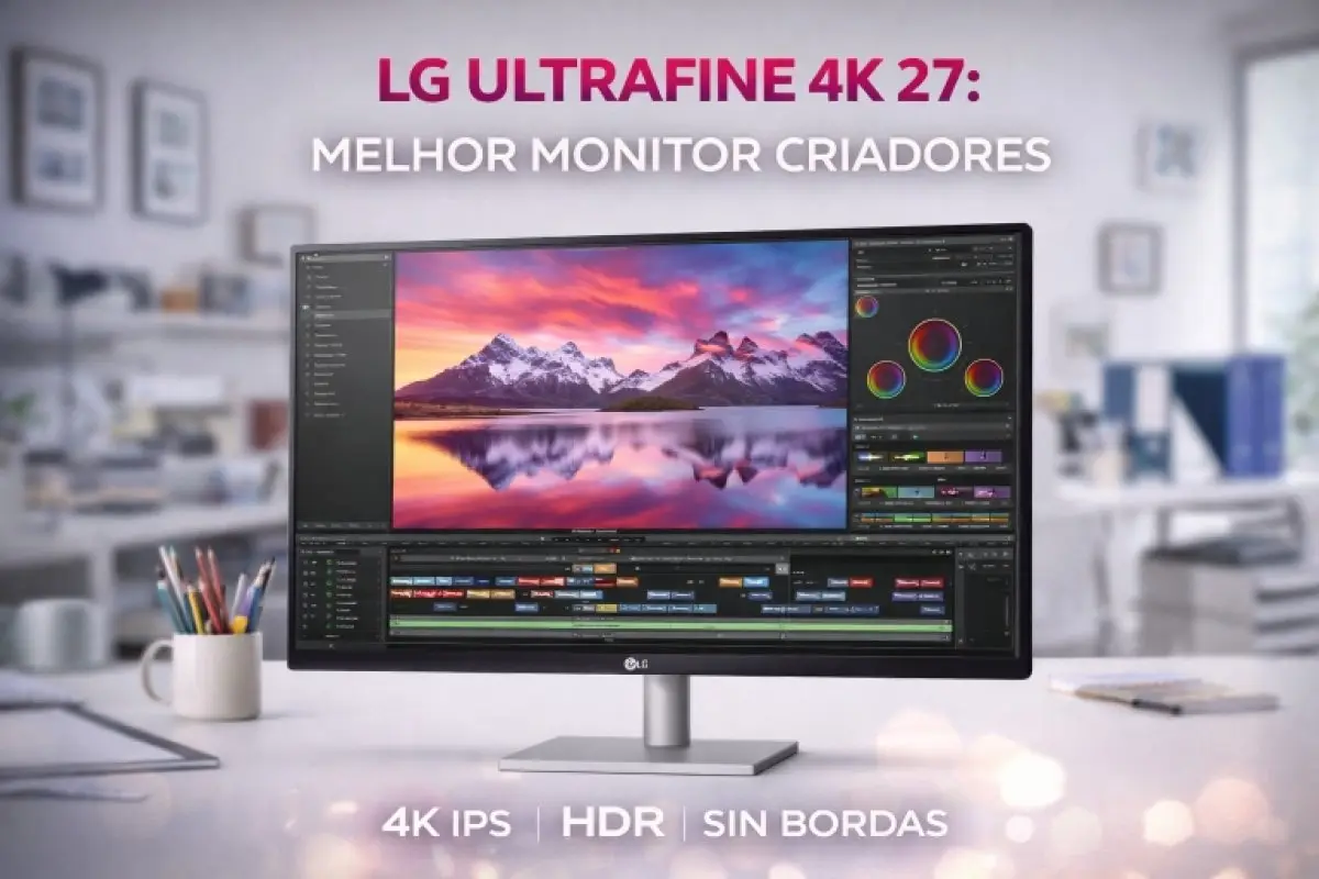 Monitor LG UltraFine 4K: a melhor tela para criadores?