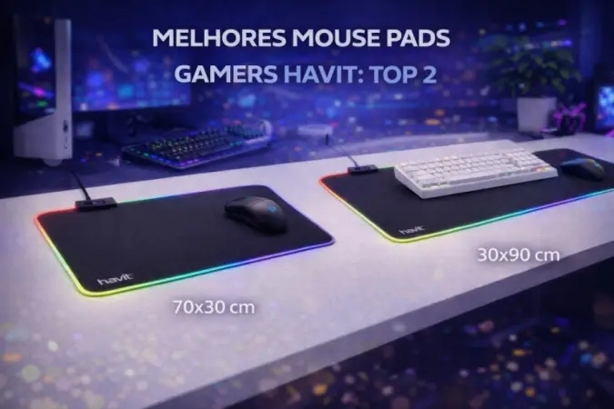 Qual mouse pad Havit escolher: HV-MP861 ou HV-MP830?