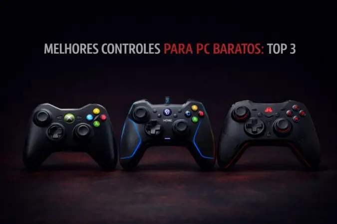 Qual o melhor controle para PC? Xbox 360, Feir FR-201, Redragon