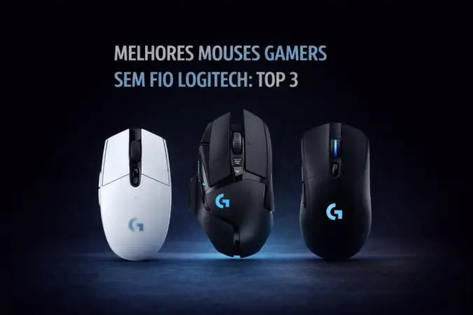 Qual mouse gamer sem fio Logitech escolher: G305, G502 ou G703?
