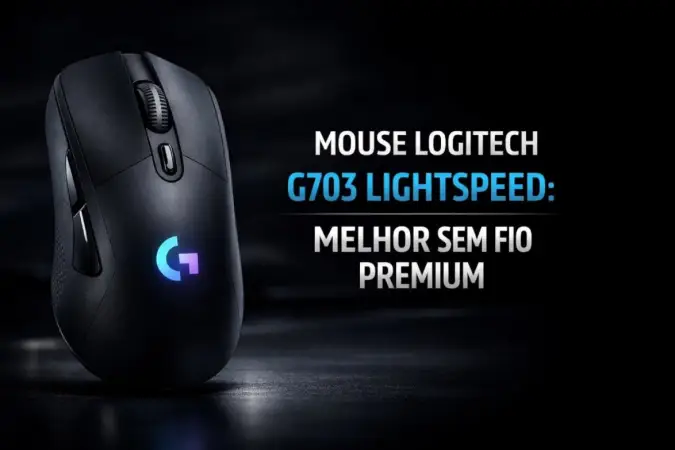 Logitech G703 LIGHTSPEED: o melhor mouse gamer sem fio premium?