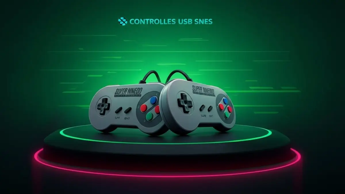 Controles USB Super NES SNES: vale a pena para jogos retrô?