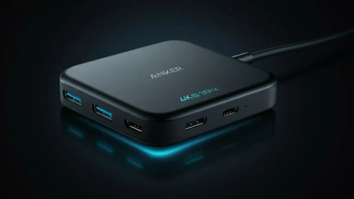 Anker Hub USB-C: Expanda a conectividade do seu notebook