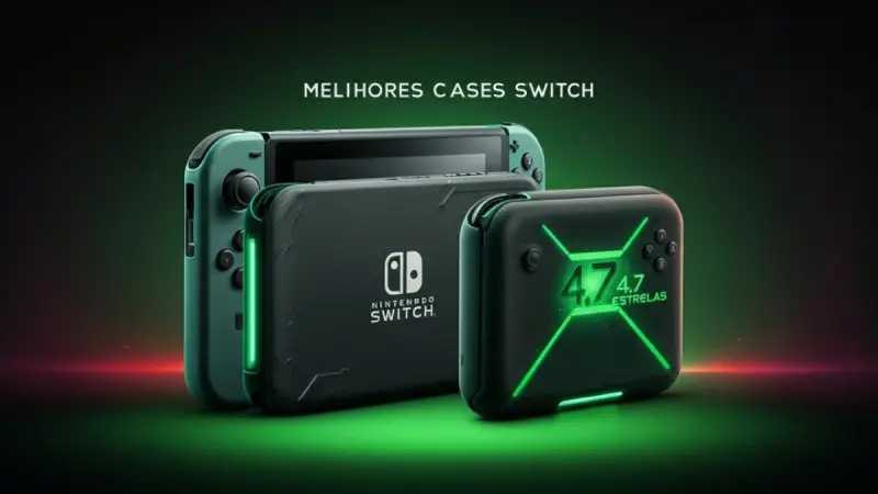 Case Nintendo Switch Oled Bolsa vs 32 in1 Case: Qual a melhor proteção?