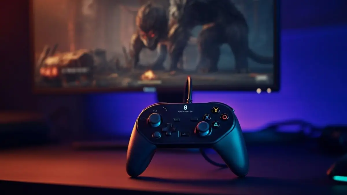 8Bitdo Ultimate C: um controle gamer que vale a pena?