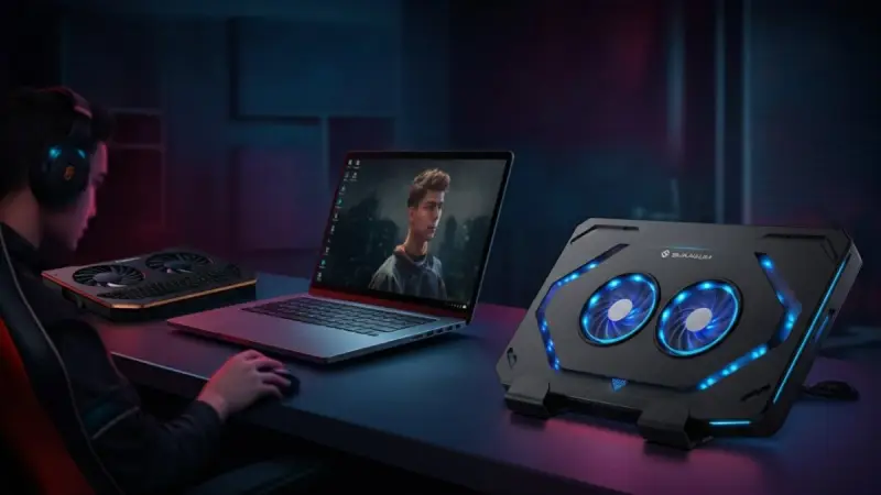 Qual o melhor suporte de notebook? Shaolong, Cooler Duplo ou Premium?