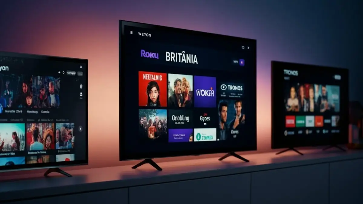 Smart TVs 32 polegadas: Weyon, Britânia ou Tronos?
