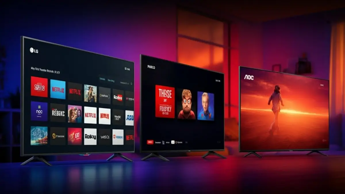 Smart TVs LG, Philco e AOC: compare e escolha a melhor opção