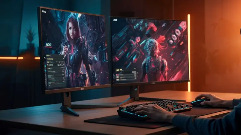 AOC 22" vs 23.8": Qual monitor escolher?