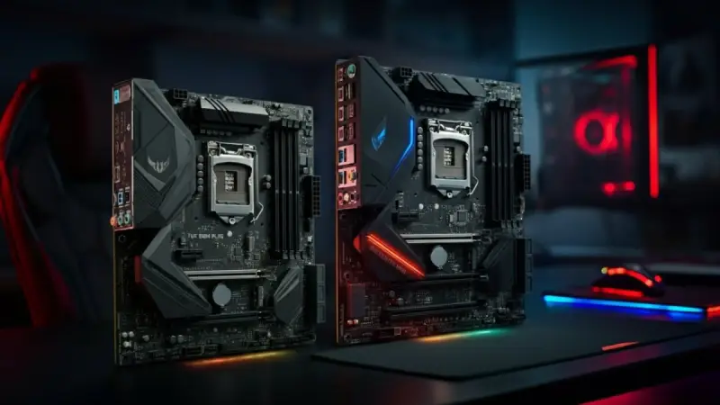 Asus TUF Gaming B550M-PLUS vs MSI B550M PRO-VDH WIFI: Qual a melhor placa-mãe?