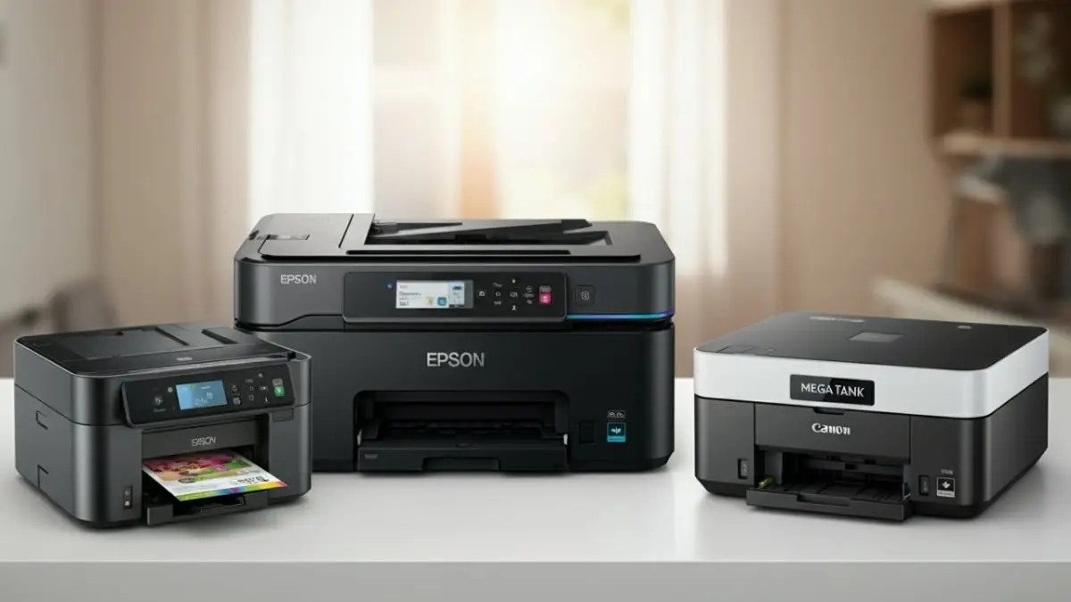 Impressoras Tanque de Tinta: Epson EcoTank, HP Smart Tank ou Canon Mega Tank?