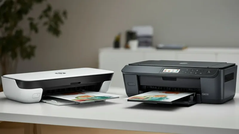 HP Deskjet 2874 vs Canon G6010: Qual impressora multifuncional escolher?
