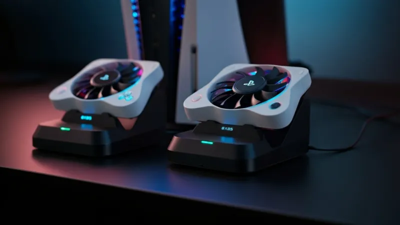 Suporte para PS5 com Ventoinhas: resfria e carrega?