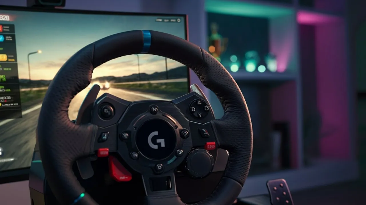 Logitech G923: O Melhor Volante para PS5, PS4 e PC?