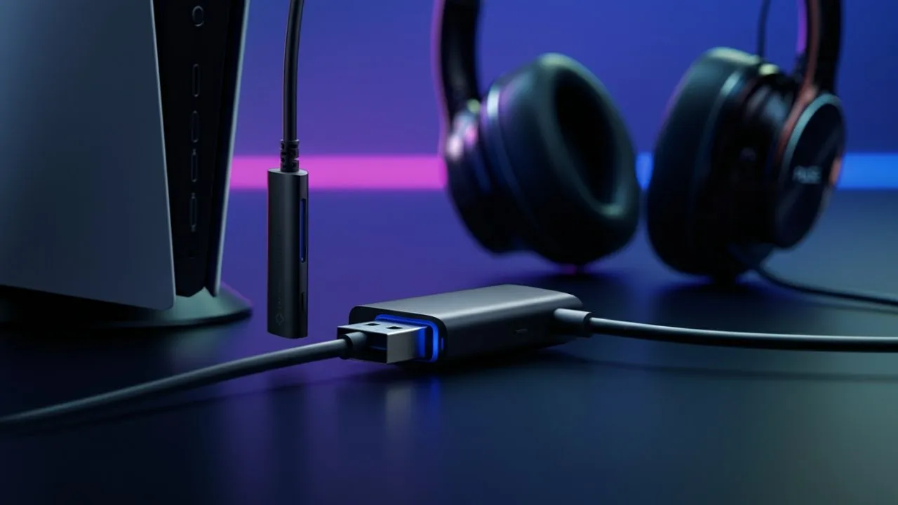 Adaptador USB PlayStation Link: a melhor conexão para seus fones?