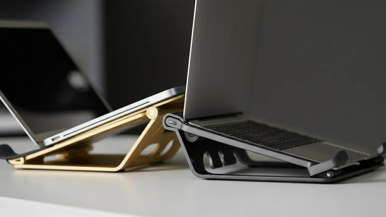 Suporte Premium vs. Dobrável: Qual o Melhor para seu Notebook?