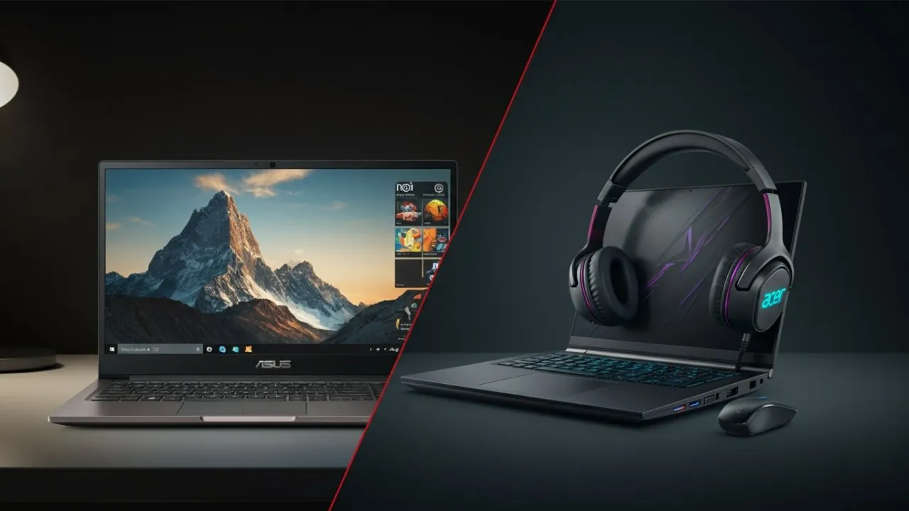 ASUS VivoBook Go 15 vs Acer Nitro V15: Qual notebook escolher?