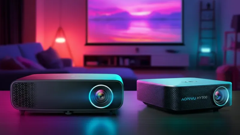 Salange HY320 vs Mini Projetor Portatil: Qual o melhor projetor portátil?