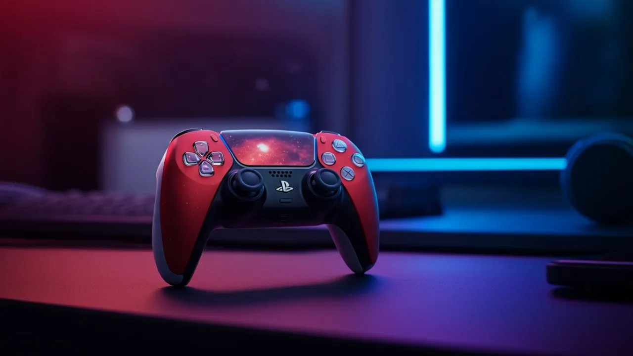 Controle Dualsense Cosmic Red: Vale a pena o visual diferenciado?