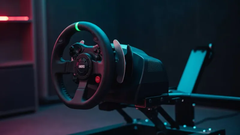 Qual volante para simulador: Hori Force Feedback ou LimaRace?