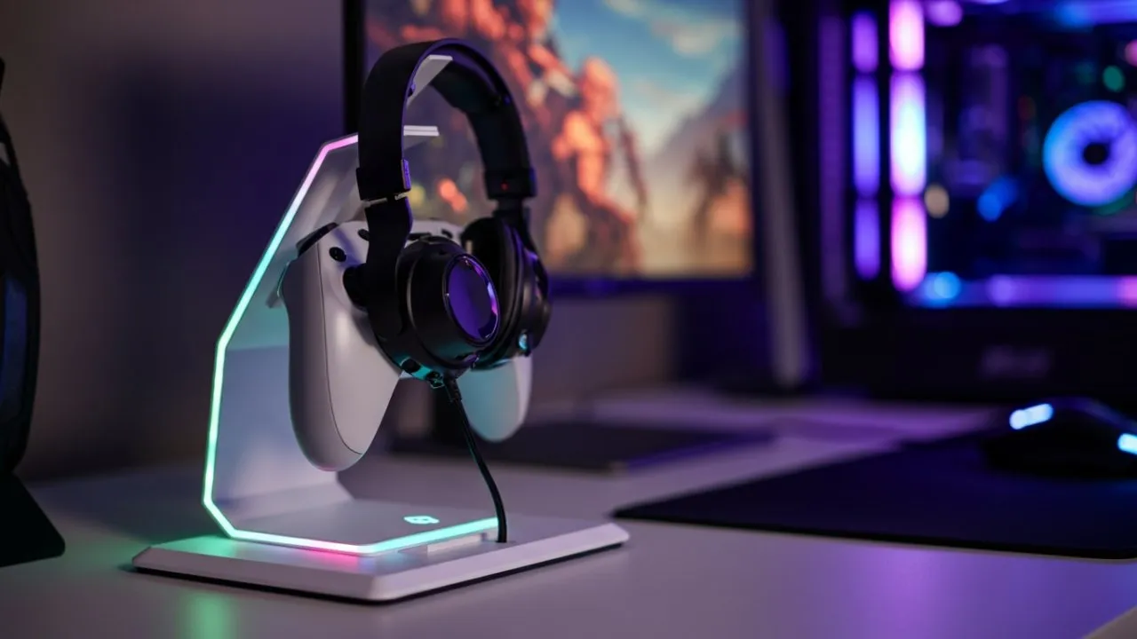 Suporte para Controle e Fone: Organização Essencial para Gamers?