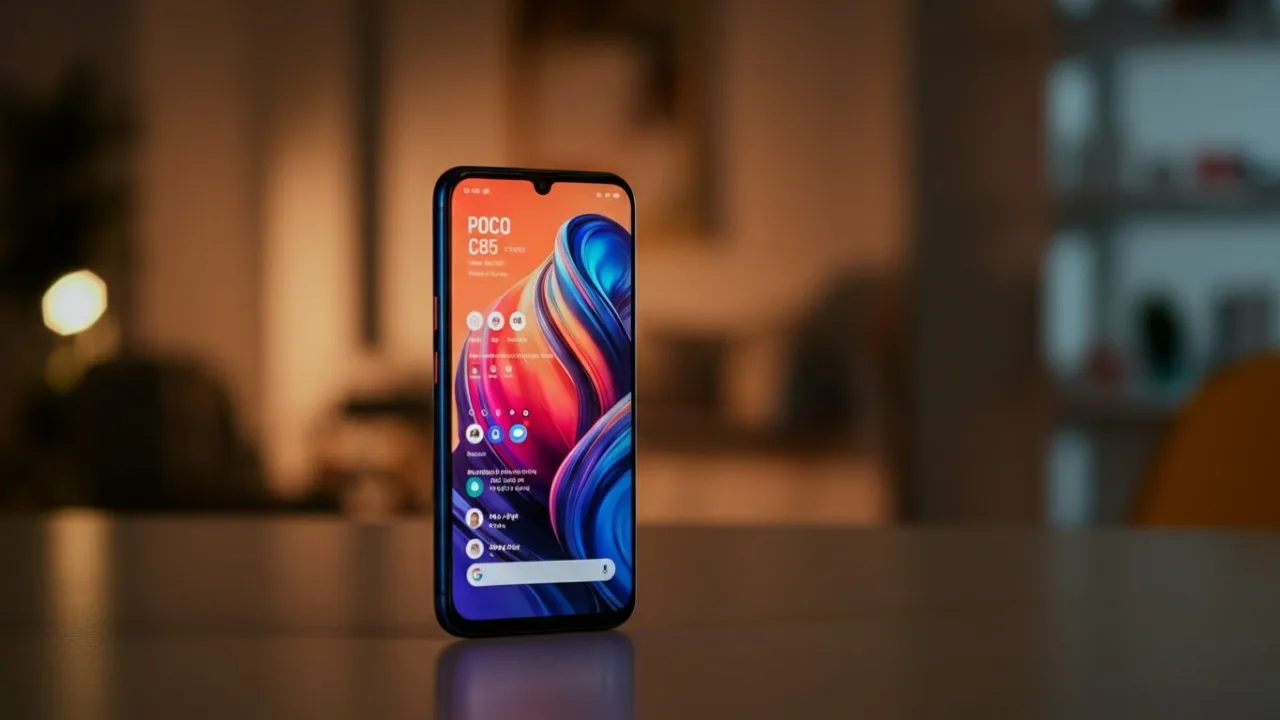Smartphone Xiaomi POCO C85 4G: vale a pena?